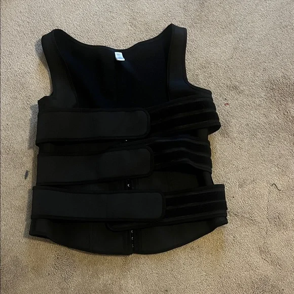 Black Waist Trainer Corset - Picture 2 of 4